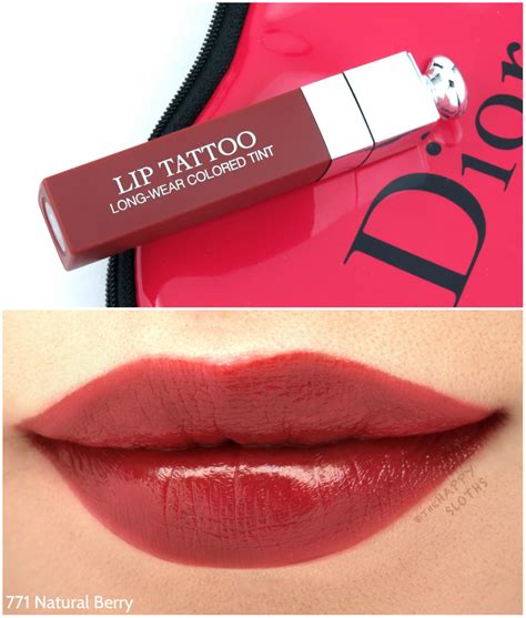 dior lip tattoo orange|Dior lip tattoo natural berry.